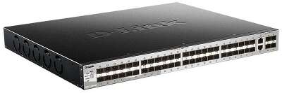 Коммутатор D-Link DGS-3130-54S/A1A Управляемый L3 стекируемый коммутатор с 48 портами 1000Base-X SFP, 2 портами 10GBase-T и 4 портами 10GBase-X SFP+{3} (435317)