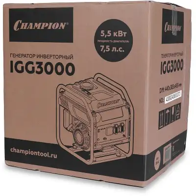 Генератор Champion IGG3000 2.9кВт
