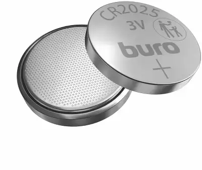 Батарея Buro Lithium CR2025 (1шт) блистер