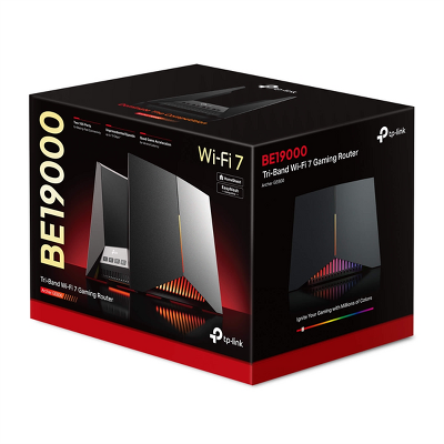 Маршрутизатор TP-Link Archer GE800, BE19000 Tri-Band Wi-Fi 7 Gaming Router