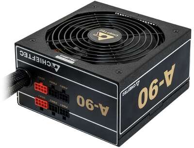 Блок питания Chieftec PSU GDP-650C 650W A-90 ATX2.3/EPS12V 230V CabMan RT 90%+ 14cm Fan Active PFC Fix:20+4, 8(4+4)p Mod:2x8(6+2)p,2x(SATAx3),3xMolex+Flop