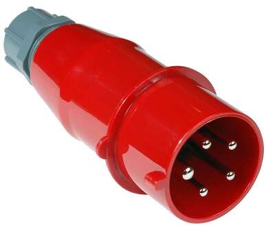 Вилка Lanmaster LAN-IEC-309-32A3P/M