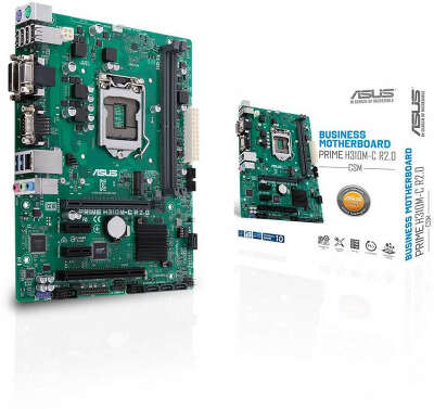 Материнская плата microATX LGA1151 ASUS PRIME H310M-C R2.0/CSM