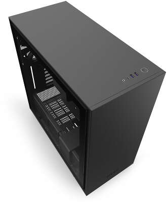 Корпус NZXT H710 Black, черный, ATX, Без БП (CA-H710B-B1)