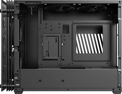 Корпус GameMax Stratos ITX, черный, mini-ITX, Без БП (Stratos ITX)