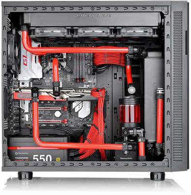 Корпус Thermaltake Suppressor F31 TG черный w/o PSU ATX 9x120mm 9x140mm 3x200mm 2xUSB2.0 2xUSB3.0