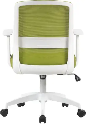 Кресло Cactus CS-WMC333-GN салатовый сиденье салатовый сетка/ткань низк.спин. крестов. пластик пластик белый