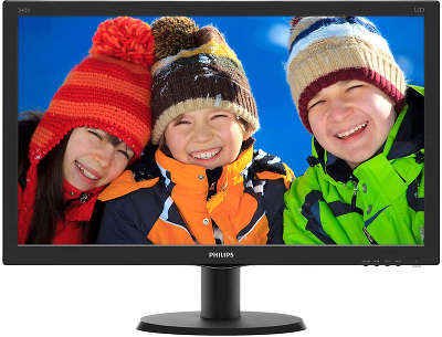 Монитор 24" Philips 240V5QDAB (00/01) черный ADS-IPS