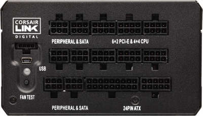 Блок питания 1000W Corsair RM1000i [CP-9020084-EU], 80+ Gold, модульный