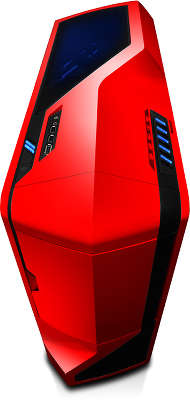 Корпус NZXT PHANTOM Black-Orange (без б,п), midiATX