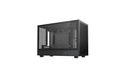 корпус Deepcool CH260 без БП, боковое окно (закаленное стекло), черный, MICRO ATX/MINI-ITX