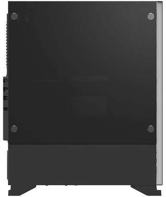 ZALMAN S5 Black, без БП, боковое окно (закаленное стекло), черный,  ATX