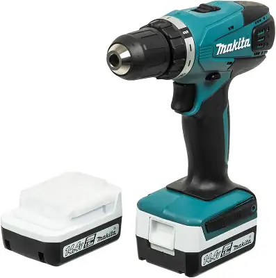 Дрель-шуруповерт Makita DF347DWE аккум. патрон:быстрозажимной (кейс в комплекте)