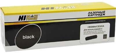 Hi-Black CB540A/CE320A Картридж для CLJ CM1300/CM1312/CP1210/CP1525/CM1415, Bk, 2.2K с чипом