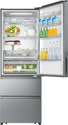 Холодильник Hisense RT641N4ACE 2-хкамерн. серый инвертер