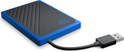 Твердотельный накопитель SSD WD Passport Go USB 3.0 1Tb [WDBMCG0010BBT-WESN]