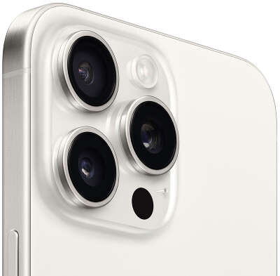 Смартфон Apple A3105 iPhone 15 Pro Max 1Tb белый титан моноблок 3G 4G 1Sim 6.7" 1290x2796 iOS 17 48Mpix 802.11 a/b/g/n/ac/ax NFC GPS GSM900/1800 Protect