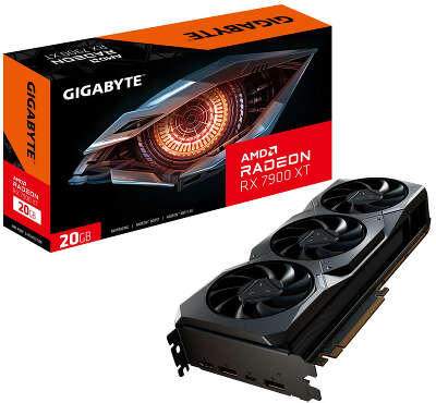 Видеокарта GIGABYTE AMD Radeon RX 7900 XT GV-R79XT-20GC-B 20Gb DDR6 PCI-E HDMI, 2DP