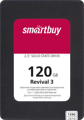 Твердотельный накопитель SATA3 120Gb [SB120GB-RVVL3-25SAT3] (SSD) SmartBuy Revival 3