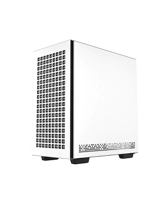 корпус Deepcool CH370 WH без БП, боковое окно (закаленное стекло), белый, mATX