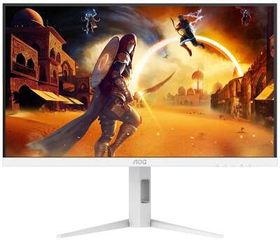 LCD AOC 27" Q27G4/WS белый {IPS 2560x1440 200Hz 0.3ms 1200:1 450cd HDMI DisplayPort}