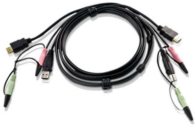 Кабель ATEN Custom USB 2.0 HDMI KVM Cable L:1.8m