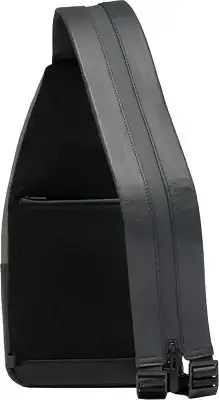 Рюкзак слинг мужской Piquadro Urban CA6540UB00/NGR черный/серый натур.кожа