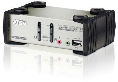 Переключатель консоли (KVM) ATEN (CS1732B-A7-G) 2 Port USB2.0 KVMP Switch with OSD (775060)