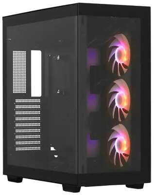 Deepcool CH780 black (ATX, без БП, ARGB, 4xUSB3.2 Type-A + USB3.2 Type-C) (R-CH780-BKADE41-G-1)