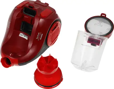 Пылесос Tefal Swift Power Cyclonic TW2913EA 750Вт красный/черный