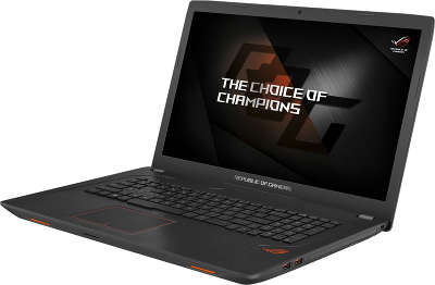 Ноутбук ASUS ROG GL753VE 17.3" FHD /i7 7700HQ/12/1000+256SSD/NV GTX1050TI 4GB/WF/BT/CAM/W10
