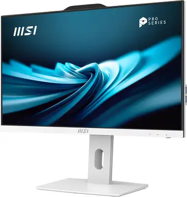 Моноблок MSI Pro AP242P 14M-655XRU 23.8" Full HD i5 14400 (2.5) 16Gb SSD512Gb UHDG 730 без ОС GbitEth WiFi BT 120W клавиатура мышь Cam белый 1920x1080