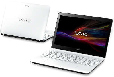 Ноутбук Sony VAIO SVF1532P1R White 15.5" HD/i5-4200U/6/750/GT740M 2Gb/Multi/WF/BT/CAM/W8
