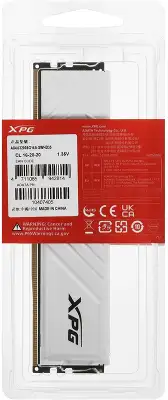 Оперативная память ADATA GAMMIX D35 DDR4 DIMM 8GB 3200MHz 1*8GB 16-20-20 WHITE SINGLE TRAY