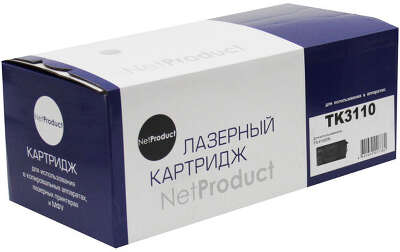 Тонер-картридж NetProduct (N-TK-3110) для Kyocera FS-4100DN, 15,5K