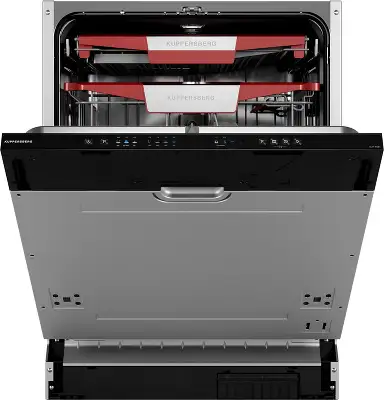 Посудомоечная машина встраив. Kuppersberg GLM 6081 2100Вт полноразмерная серебристый/черный