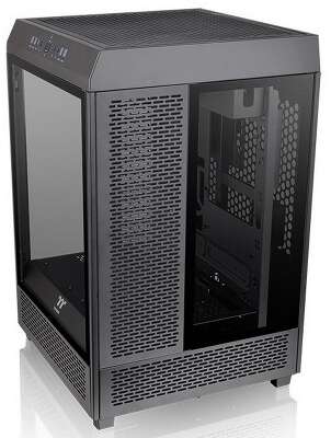 Корпус Thermaltake The Tower 500 CA-1X1-00M1WN-00 Black,Win,SPCC,Tempered Glass*3/120mm Standard Fan*2, USB 3.0 x 2, CA-1X1-00M1WN-00 USB 2.0 x 2, HD Audio x 1, CPU 180mm, VGA 278mm(with HDD rack) 420mm(without HDD rack)