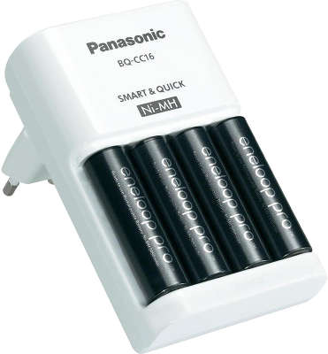 Зарядное устройство Panasonic Eneloop Smart&Quick K-KJ16HCC40E+4MH2450AA