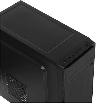 Корпус Digma DC-ATX100-U2, черный, ATX, Без БП (DC-ATX100-U2)