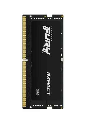 Модуль памяти DDR5 SODIMM 16Gb DDR4800 Kingston FURY Impact Black (KF548S38IB-16)