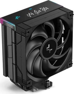 Кулер для процессора DEEPCOOL AK400 G2 DIGITAL NYX LGA1851/1700/1200/115X/AM5/AM4 (12шт/кор, TDP 220W, PWM, Fan 120mm, 4 тепл. трубки, черный) RET (R-AK400G2-BKNNMN-GJD-1)