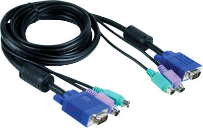Кабель DKVM-CB для переключателей D-link  DKVM (1.8м)