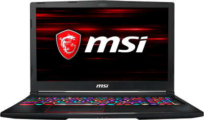Ноутбук MSI GE63 Raider RGB 8RE-210RU i7-8750H/16/1000/SSD256/GTX 1060 6GB/15.6" FHD/WF/BT/CAM/W10