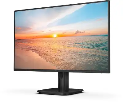 Монитор Philips 23.8" E Line 24E1N1100A черный IPS LED 16:9 HDMI M/M матовая 1300:1 250cd 178гр/178гр 1920x1080 100Hz VGA FHD 2.51кг