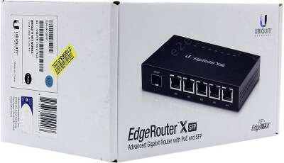 Маршрутизатор Ubiquiti EdgeRouter X-SFP, LAN: 5x1 Гбит/с, (ER-X-SFP)