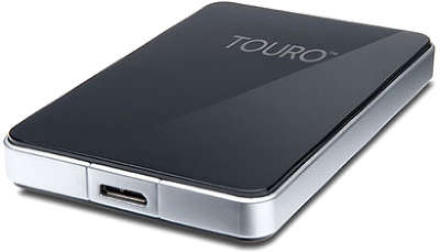 Внешний диск 750 ГБ Hitachi Touro Mobile Pro [0S03111] черный USB 3.0