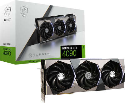 Видеокарта MSI NVIDIA nVidia GeForce RTX 4090 SUPRIM 24Gb DDR6X PCI-E HDMI, 3DP