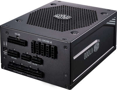 Блок питания 1кВт ATX CoolerMaster V1000, 135 мм, 80 Plus Platinum