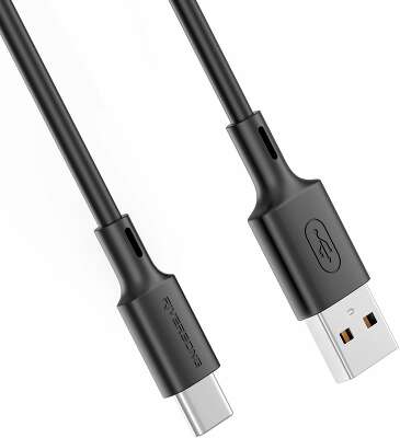 Кабель Riversong Riversong Zeta USB(m)-USB Type-C (m) 1м, черный 2.4A