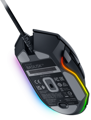 Игровая мышь Razer Basilisk V3/ Razer Mouse Basilisk V3 - Ergonomic Wired